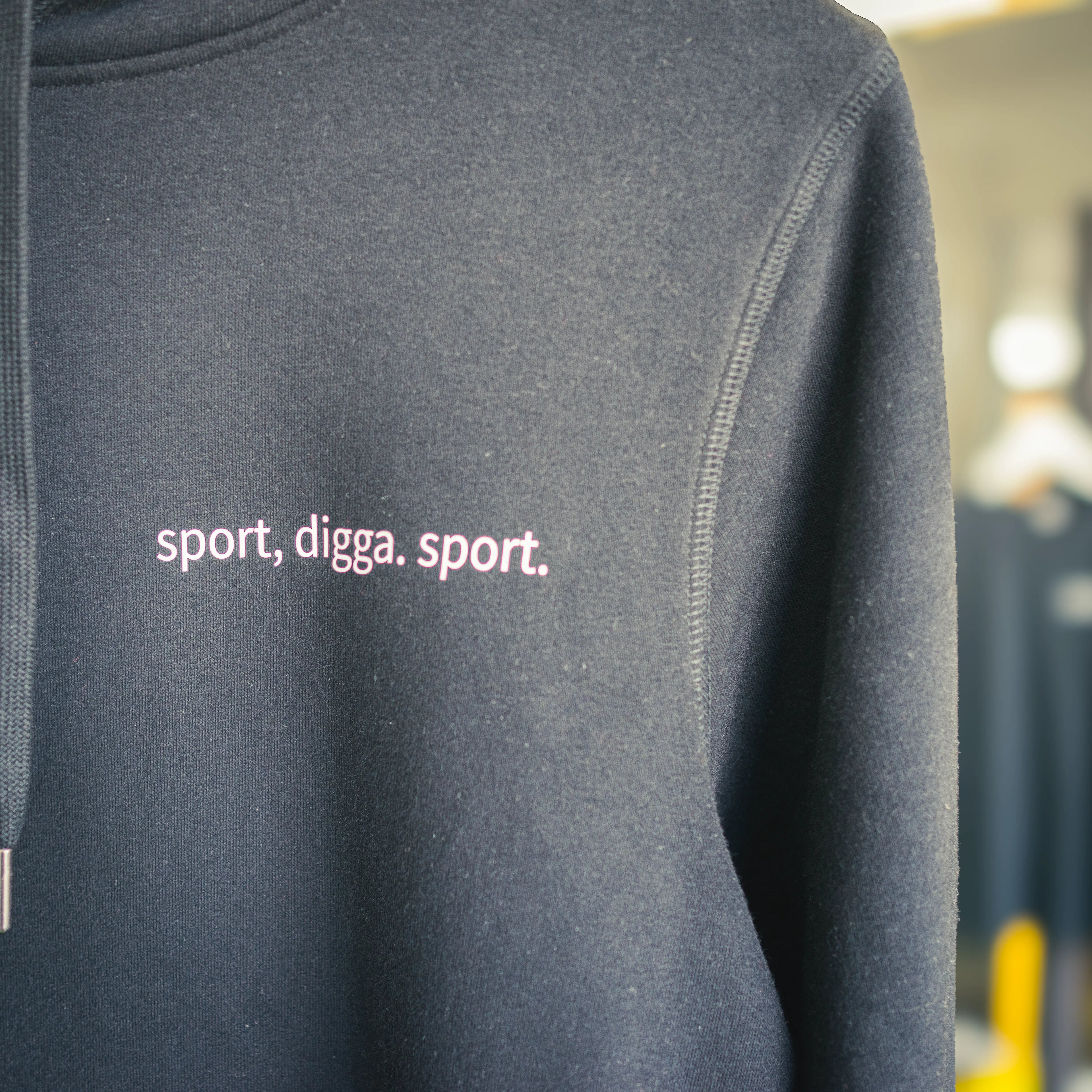 Beispiel Pullover "Sport Digga, Sport"