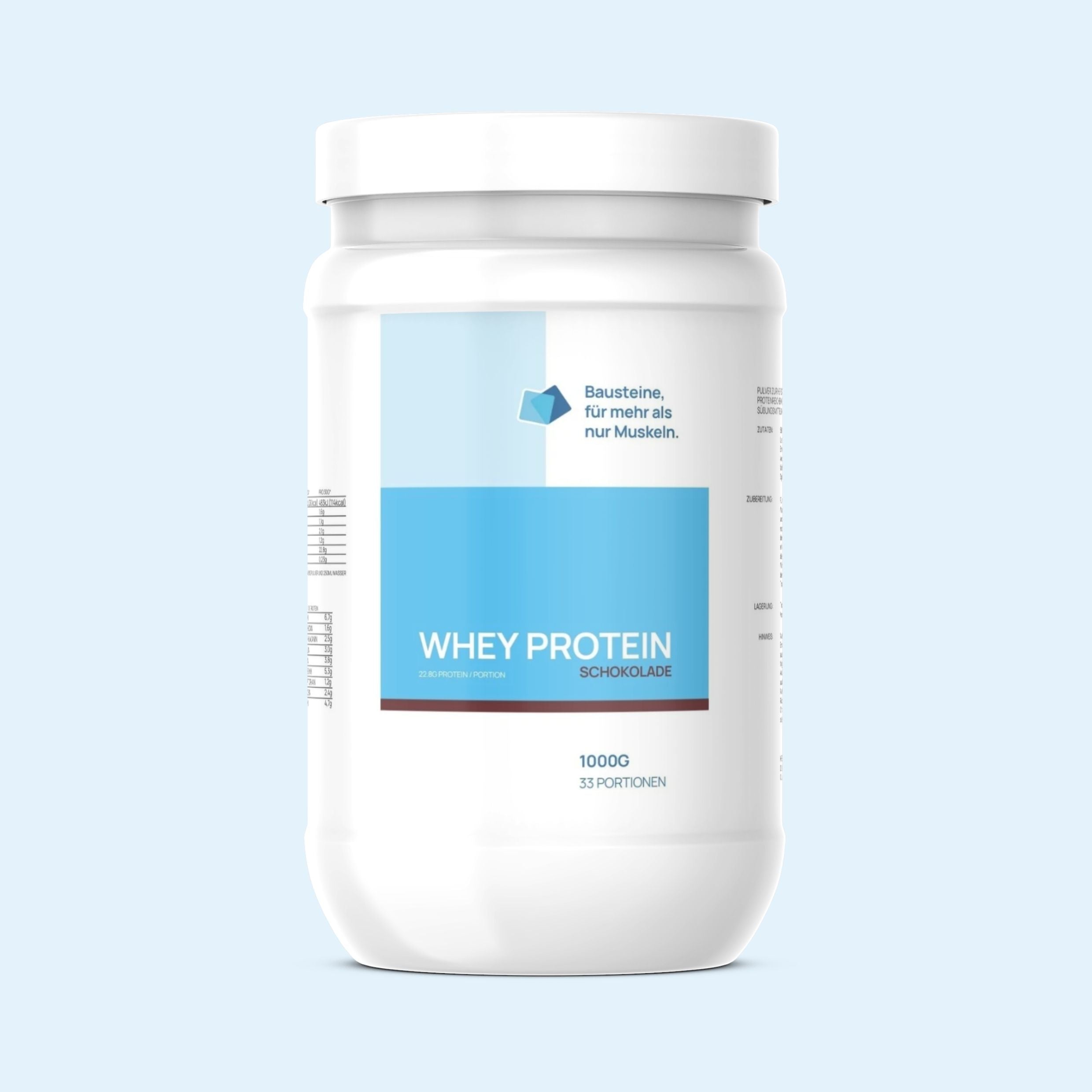 Whey Proteinpulver Schokolade